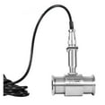 thumbnail image 3 of Water Flow Meter, High Accuracy SS304 Clamp Sensor, Pulse Signal Hydraulic Liquid Fuel Milk Alcohol Beer Flowmeter ,Low Power Consumption, 3 of 6