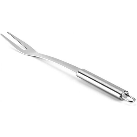 

Carving Fork Stainless Steel BBQ Meat Fork - Camp Cooking Tools (Silver) (1pcs)