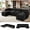 Black, variant on Hombryzy 103" Deep Seat Sectional Sofa with Storage, L Shaped Cloud Couch with Movable Ottomans for Living Room,Beige