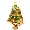 thumbnail image 5 of Festive 2.13ft Tabletop Xmas Tree - Illuminated with Star Lights, Perfect for Home & Desktop Holiday Charm, 5 of 10