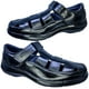 thumbnail image 5 of Sandalia En Piel Borrego Para Hombre Huarache Confort Casual Color Negro MD07, 5 of 6