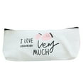 thumbnail image 1 of ziyahi Fruit Print Canvas Zipper Wallet Card Coin Purse Storage Pen Pouch Pencil Bag For Girls Student, 1 of 1