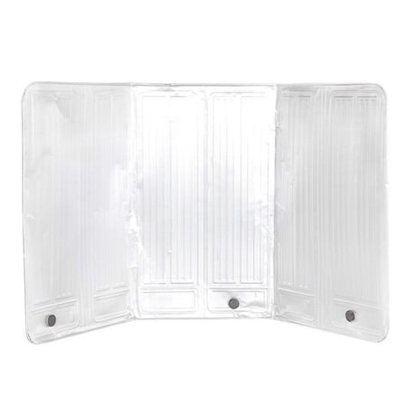 SUNFEX Gas Stove Baffle Plate Screen Kitchen Oil-Splash Guard Insulated Aluminum Foil