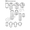 thumbnail image 4 of Simplicity Patterns US1203BB 20-28W Women Sportswear, 4 of 5