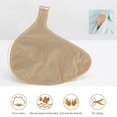 thumbnail image 2 of Silicone Breast Protective Pocket For Mastectomy Spiral Hook Portable Prosthesis Breast Protect Bag, 2 of 5