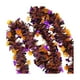 thumbnail image 2 of Guirnalda de espumillón para Halloween | Guirnalda metálica naranja y morada de 78,74" con adornos de calabaza y murciélago | Decoración colgante de plástico para fiestas, hogar y aula | Decoración, 2 of 6