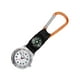 thumbnail image 4 of EeaseMX Reloj de montañismo con brújula, bolsillo, reloj de enfermera, diseño de mosquetón, relojes de moda simples (amarillo), 4 of 8