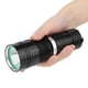 thumbnail image 4 of Linterna de Buceo, Aluminio Negro L2 LED Antorcha Impermeable Antorcha de Buceo Salida de Alta Intensidad, 4 of 8