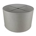 thumbnail image 6 of Urbanest Classic Smooth 16'' Linen Drum Lamp Shade, 6 of 6