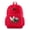 Red, variant on - PD Moreno's Queen Bee - Cute School Travel Backpack