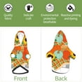 thumbnail image 6 of Haiem Hello Fall Farm Truck for Winter Dog Hoodie Sweatshirts with Pockets Warm Dog Clothes for Small Dogs Chihuahua-Small, 6 of 7