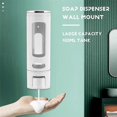 thumbnail image 5 of 400Ml Soap Dispenser Wall Mount, Manual Hand Shampoo Shower Gel Dispenser Lotion Container for Bathr, 5 of 5
