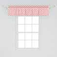 thumbnail image 2 of Ambesonne Pink Polka Dots Valance Pack of 2, Spots Plain, 54"X12", Pale Pink and Rose, 2 of 4
