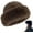 Brown, variant on Women's Winter Faux Fur Bucket Hat,2026 New Fluffy Fisherman Fuzzy Bucket Hat Warm Faux Mink Plush Hat for Outdoor
