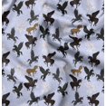 thumbnail image 1 of Soimoi Viscose Chiffon Fabric Unicorn Animal Fabric Prints by Yard 42 Inch Wide, 1 of 5