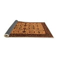 thumbnail image 2 of Ahgly Company Indoor Rectangle Oriental Orange Traditional Area Rugs, 6' x 9', 2 of 4