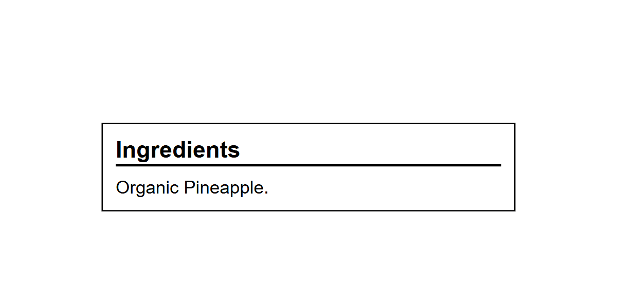 Sprouts Organic No Sugar Added Dried Pineapple Rings 3 oz (Pack of 2)