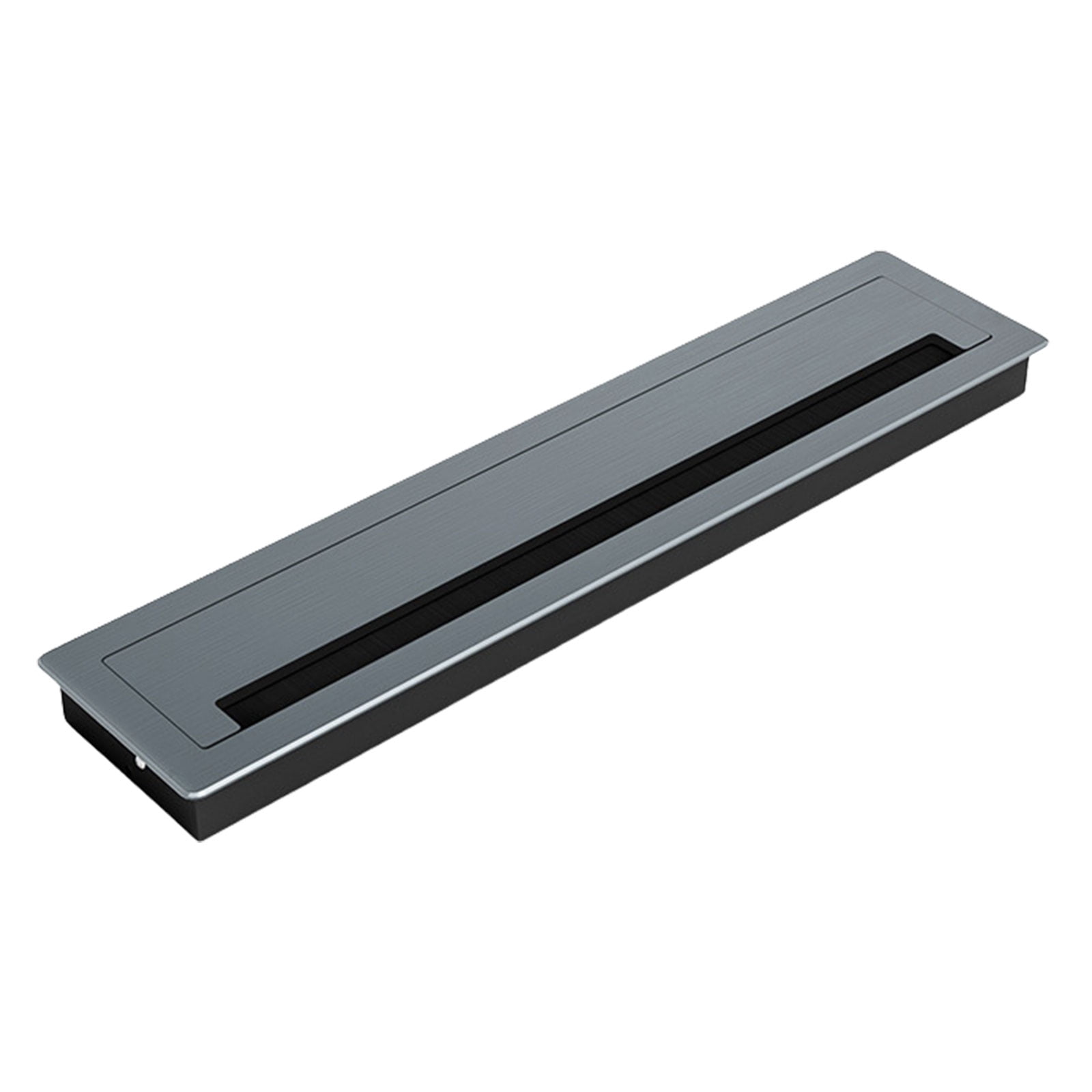 Brushed Aluminum Cable Management Grommets easy installs Cord Organizes Desk Cord Passages Solution Upgrades for Desks
