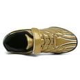 thumbnail image 2 of Zapatos de fútbol para niños Botas de fútbol antideslizantes Tacos Zapatillas de fútbol para césped 3026-Gold-37 brillar Electrónica, 2 of 5