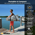 thumbnail image 6 of Solstice 10’ X 10’ Inflatable Dock | Floating Platform For Beach, Lake & Pool | For Recreation, Lounge Chairs, and Boat Maintenance | With Pump and Bag | Heavy-Duty Military-Grade Material, 6 of 8