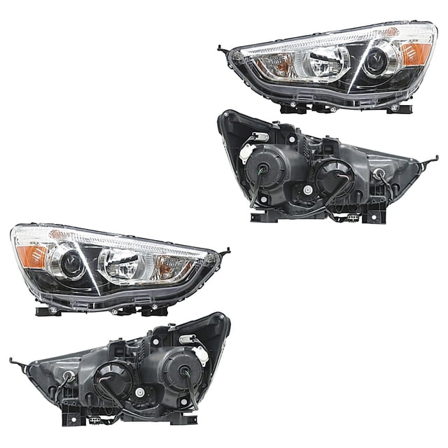 Par de Faros Asx 2013 A 2015 Mitsubishi TYC .