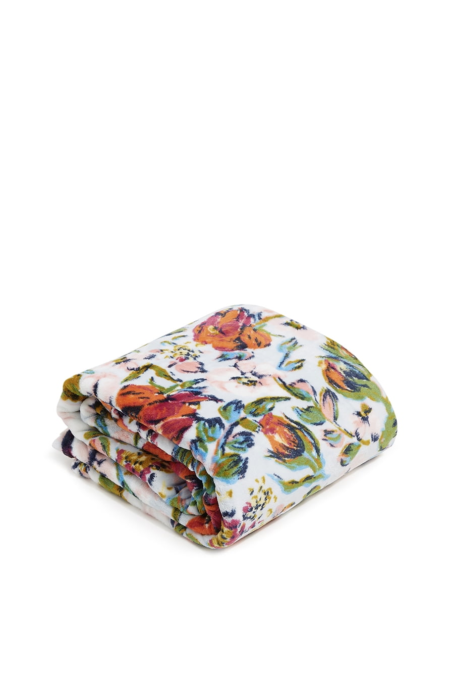 Vera Bradley Women's Fleece Plush Throw Blanket Sea Air Floral