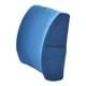 thumbnail image 2 of Cojín de espuma viscoelástica para apoyo de espalda, del dolor de espalda inferior para trabajadores de oficina de asiento de coche de coche , Azul Zafiro Rey BLESIY Cojín de apoyo para la espalda, 2 of 8