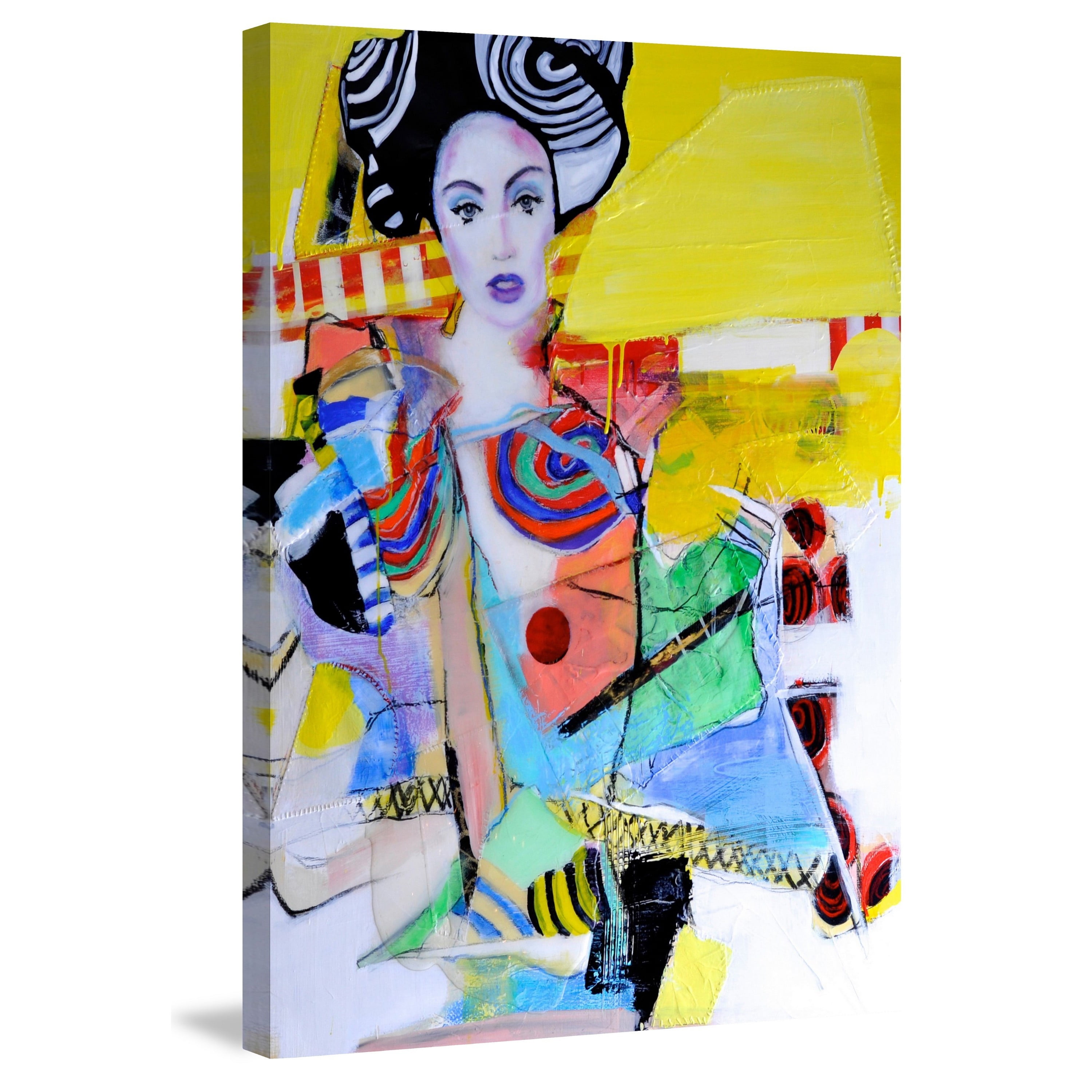 Nomade Painting Print on Wrapped Canvas