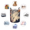 thumbnail image 4 of Fotbe American Bald Eagle A Cesto de Ropa con Asas, Cesto Impermeable de Gran Capacidad, Bolsa de Lavado para Dormitorio, Cesto de Ropa con Ruedas y Asas-Medium, 4 of 6
