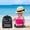 Black, variant on WLAGOOD Home on Clearance！Beach Bags- Sandproof- Mesh Beach Bag For Swim Pool Bag Beach Tote Bag-Toy Tote Bag-Grocery Storage Net Bag