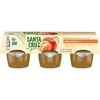 Santa Cruz Organic Apple Peach Sauce, 6-4 oz Cups