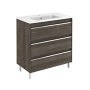 Belle 80 Free Standing Complete Vanity Unit in Samara Ash