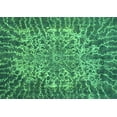 thumbnail image 1 of Ahgly Company Indoor Rectangle Abstract Turquoise Blue Modern Area Rugs, 7' x 10', 1 of 4