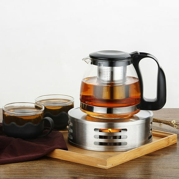 ELAYARD Stainless Steel Teapot Warmer for Home Use, Tea , 1 Pack, and Stylish Tea Accessory