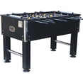 thumbnail image 2 of 54 Inch Foosball Table, Indoor Soccer Game Table with Cup Holders, Steel Rods, Leg Levelers, 4 Balls, Black, 2 of 5