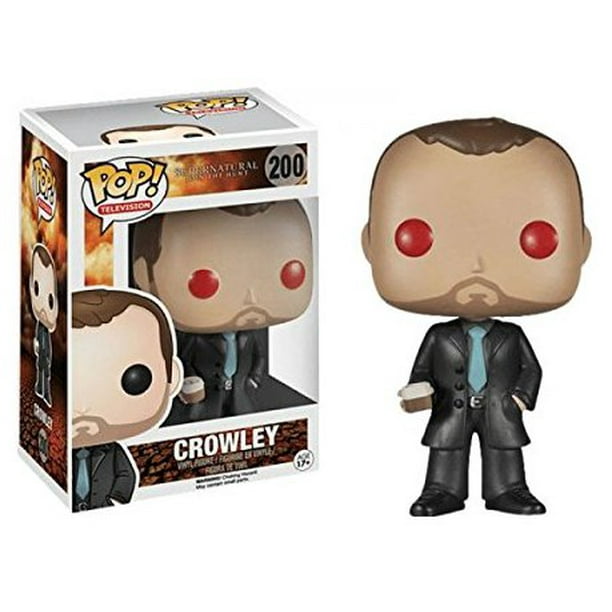 Funko Pop TV: Supernatural - Crowley Red Eyes Exclusive Vinyl Figure ...