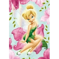 5D Tinker Bell Diamond Painting Kits for Adults Diamond Arts Diamond Painting DIY Full Round Drill for Home Wall Decor and Adults Kids Holiday Gift(12x16inch)