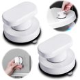 thumbnail image 1 of 2Pcs Strong Suction Cup Pull Handles, Sucker Handrail,Cupboard Knobs Drawer Cupboard Door Handle Glass Pull Handles, Furniture Control Knob, 1 of 5
