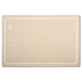 thumbnail image 2 of Alfombrilla para hornear de silicona para pastelería, almohadilla para masa rodante gruesa, tabla para amasar galletas, rodillo para harina, herramienta de cocina, beige sidaley HA008980-03B, 2 of 6