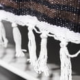 thumbnail image 4 of Manta Airooglee, 175 x 130 cm, grande, tejida mexicana, gris, 4 of 5