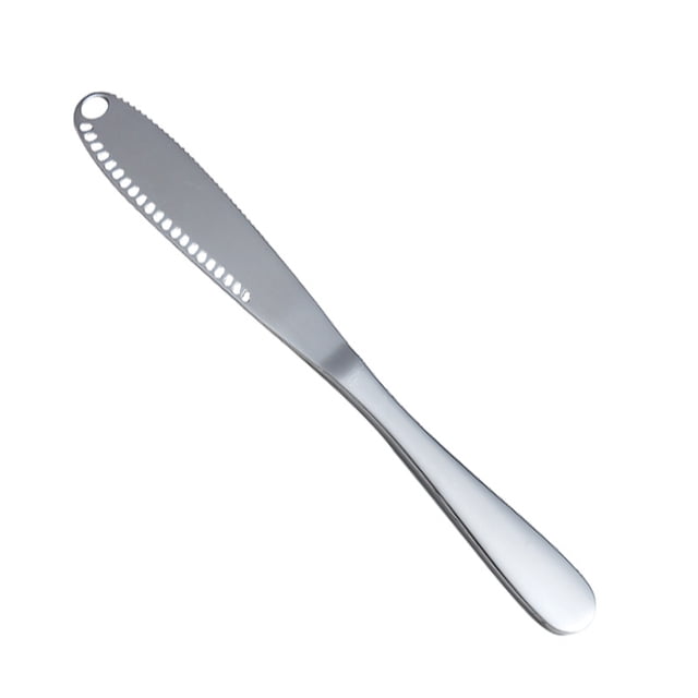 Cuchillo de mantequilla de acero inoxidable 430 Cuchillo de queso Cuchillo de mantequilla Cuchillo de mermelada de pan Raspador de crema para hornear