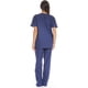 thumbnail image 4 of Conjuntos de uniforme médico para mujer Uniformes médicos de seis bolsillos (cuello en V con pantalón cargo), 4 of 5
