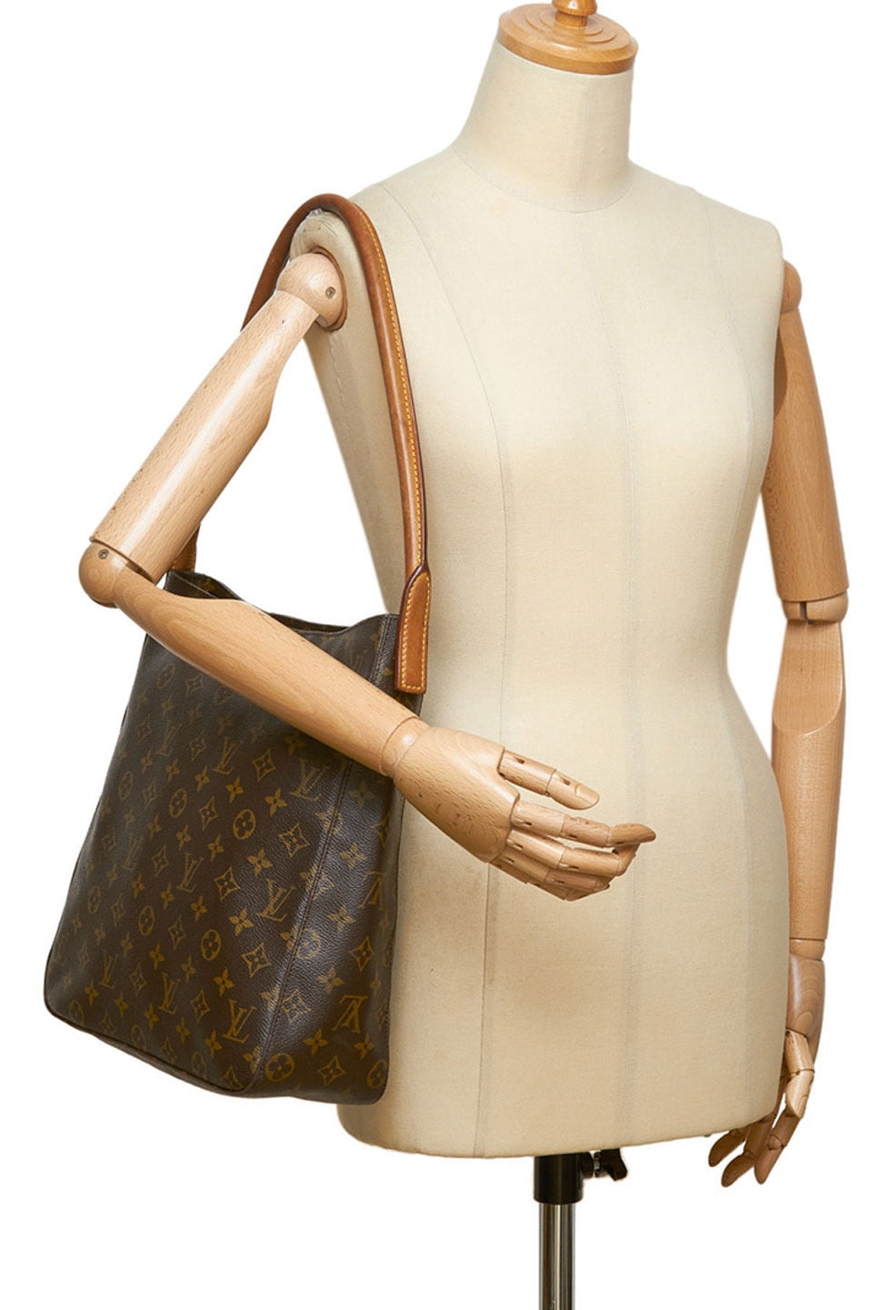 Preowned Monogram Looping GM in Brown 