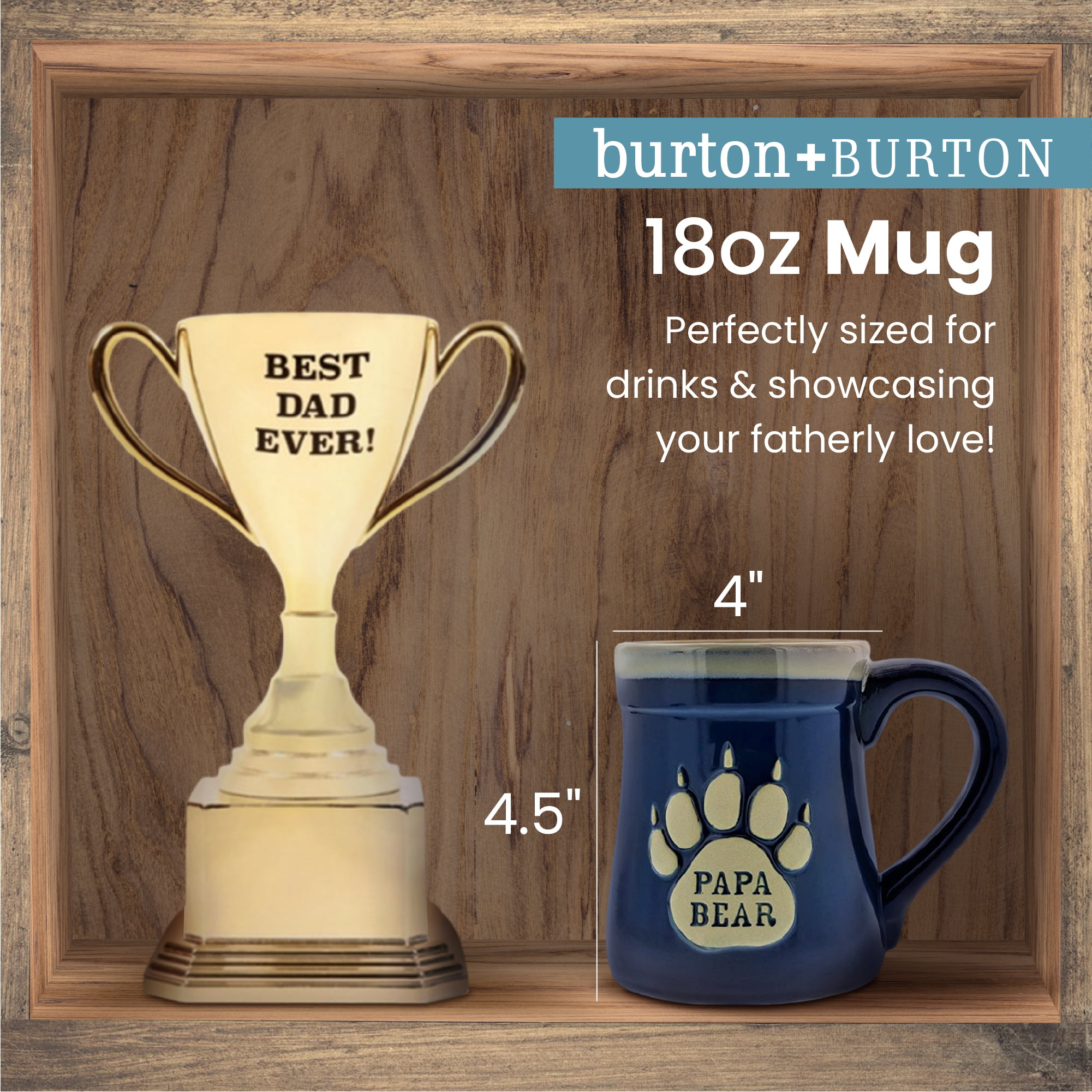 Mama Bear Coffee Mug, 18oz – Ceramic Coffee Mug with Mama Bear Needs A