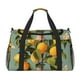 thumbnail image 1 of Disketp Retro Warm Lemon Flower Bolsa de Viaje Tipo Duffle, Bolso de Mano para Fin de Semana para Mujer, Bolsa de Gimnasio Ligera para Hombre, Esencial para Viajes, 1 of 7