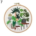 thumbnail image 1 of Opolski DIY Art Sewing Crafts Bonsai Plant Pattern Needlework Embroidery Starter Kit, 1 of 9