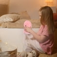 thumbnail image 4 of Cute Lion Cartoon Silicone Night Light Hand Palming Light Luz Colorida Soft Silicone Cute Lion Cartoon Night Light Bebé Madre Lactancia Patting Silicona Night Light sonducket HA018004-00, 4 of 5