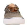 thumbnail image 3 of Sperry Men's Striper II CVO Waxy Canvas Sneaker, Olive Tonal, 9.5, 3 of 7