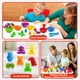 thumbnail image 5 of Raeqks Contar, clasificar juguetes, combinar juguetes apilables con tazones, actividades de aprendizaje preescolar para matemáticas, Montessori, habilidades motoras finas, animales sensoriales, juegos, 5 of 5
