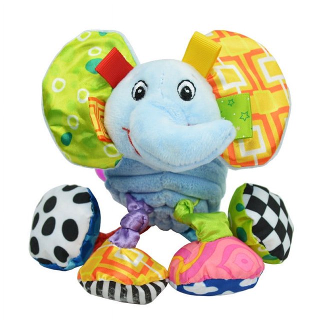 Baby Plush Puzzle Multifunctional Music Cart Bed Hanging